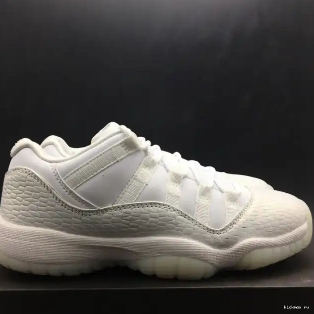 Rep Low Jordan 897331-100 Air White 11 Heiress Frost 0503